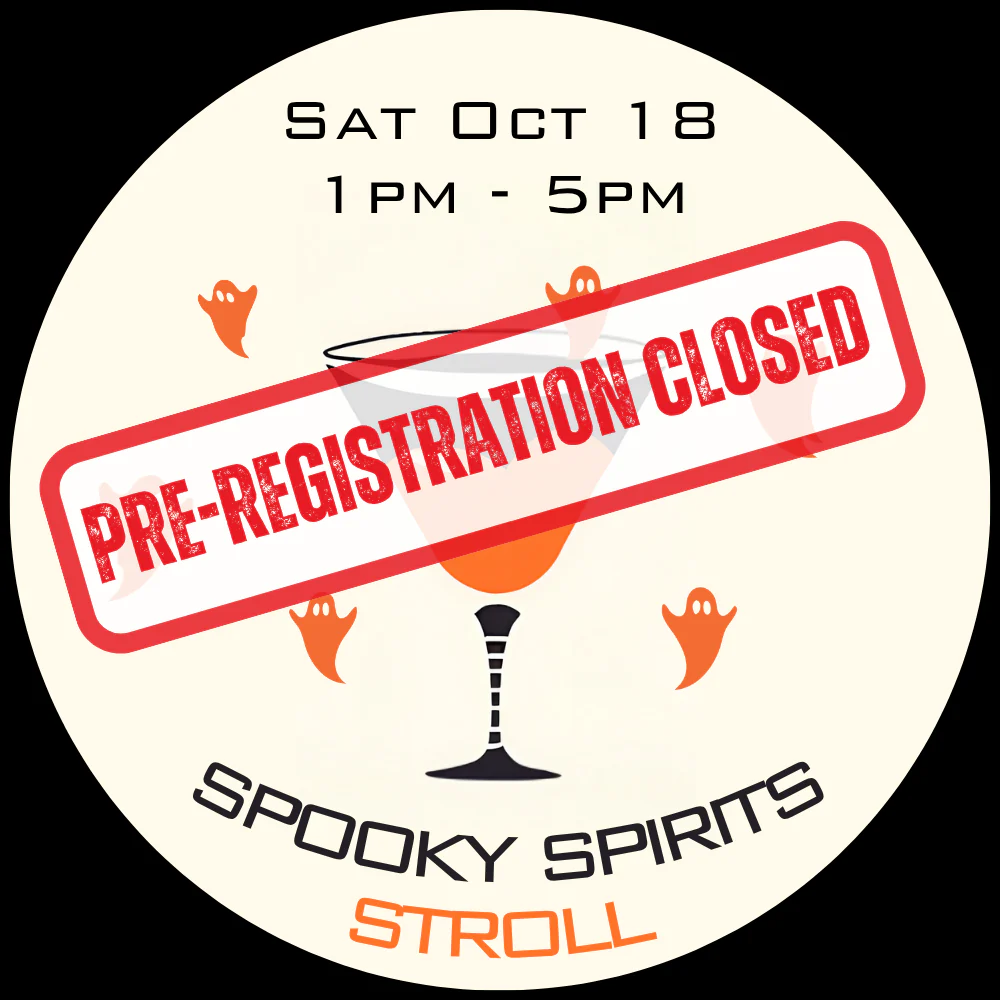 Spooky Spirit Stroll  - Saturday Oct. 18th